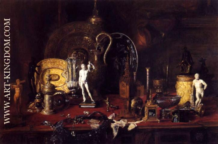 Still life with objects of Wallace