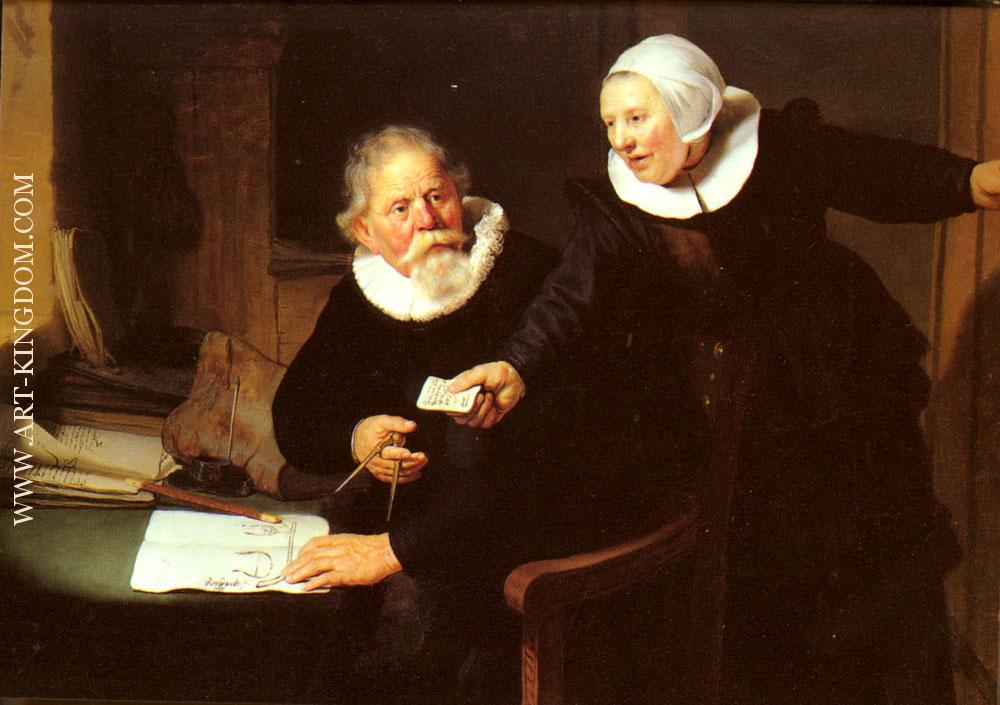 Jan Rijcksen and his Wife Griet Jans The Shipbuilder and his Wife