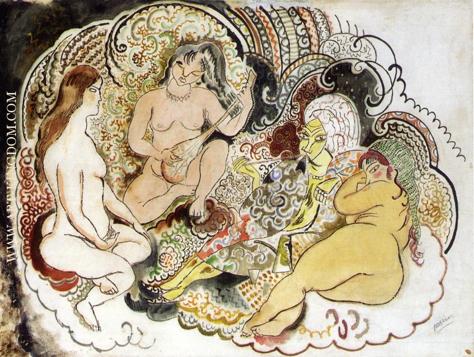 An Oriental and His Women