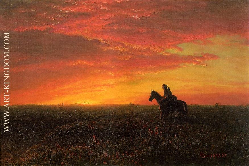 On the Plains Sunset