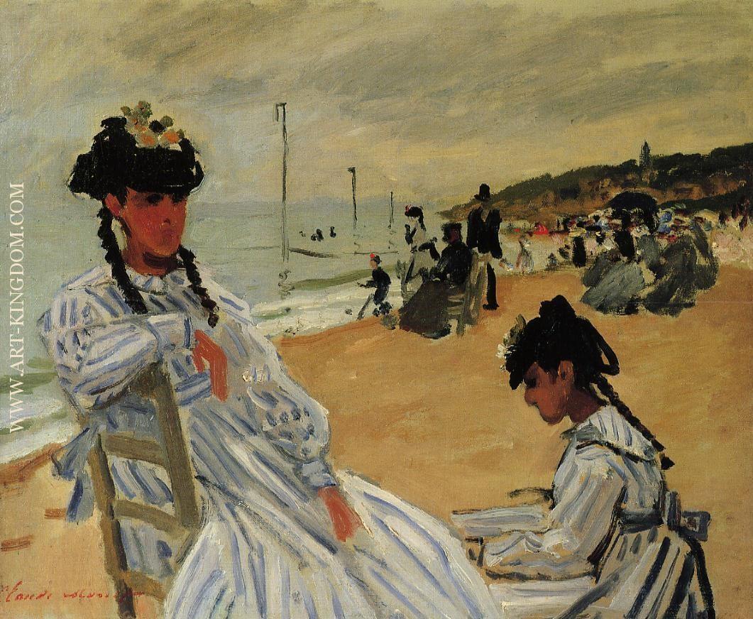 On the Beach at Trouville