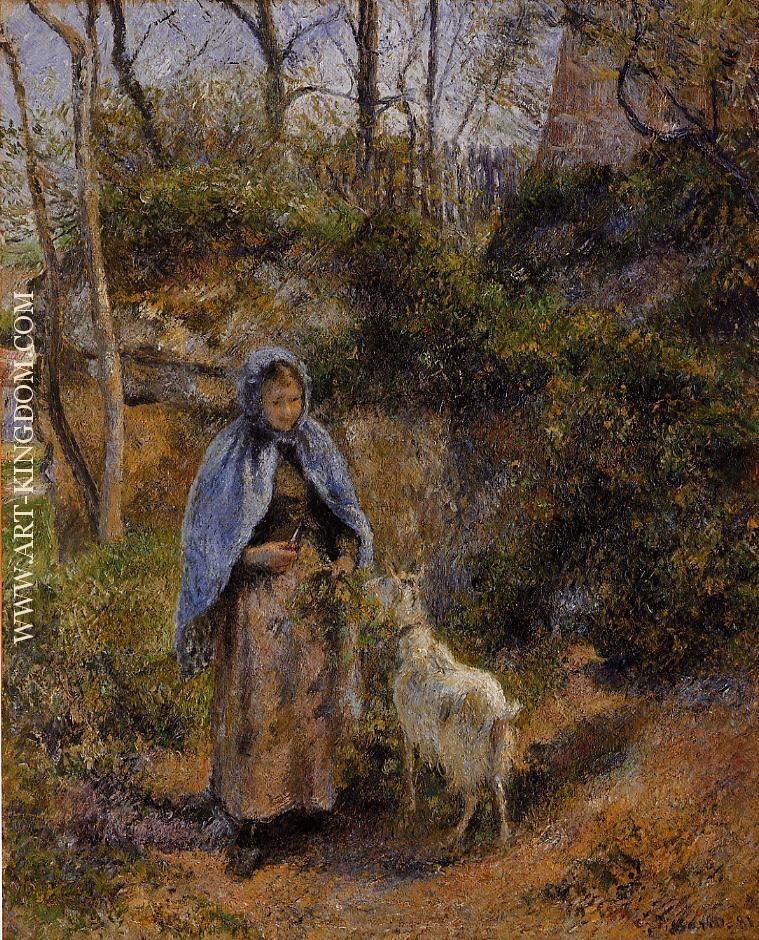 Peasant Woman with a Goat