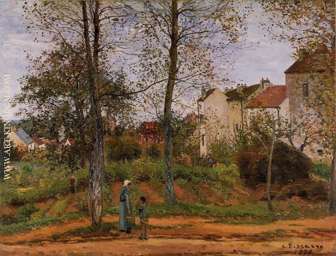 Landscape near Louveciennes 1