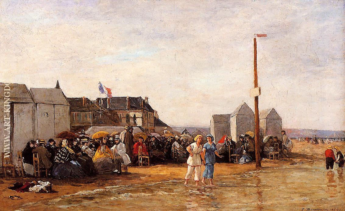 The Bathing Hour at Trouville