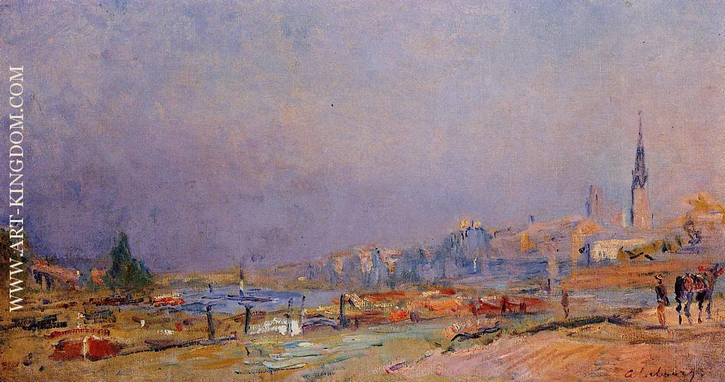 The Banks of the Seine at Rouen