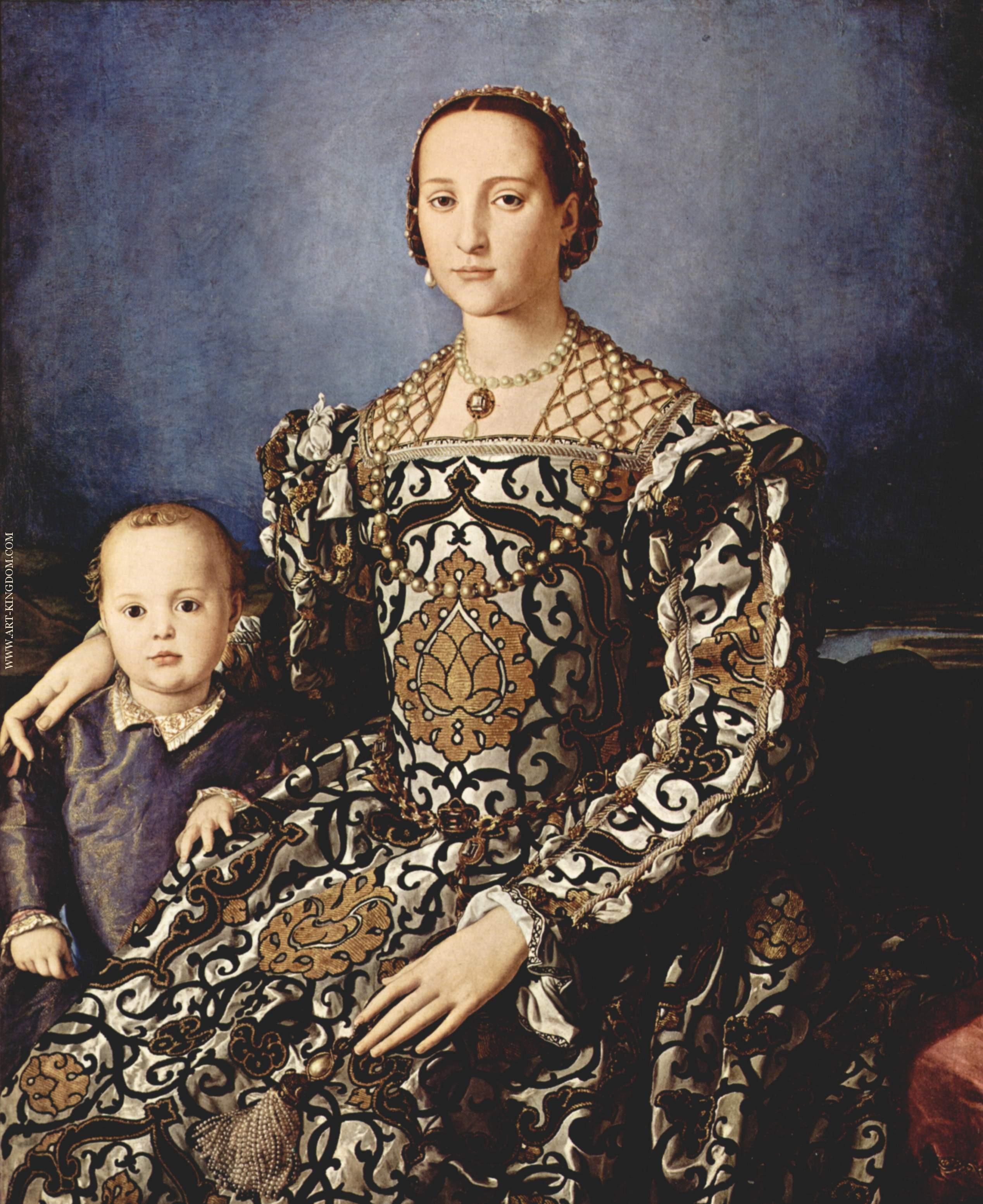 Portrait of Eleonora di Toledo and her son Giovanni