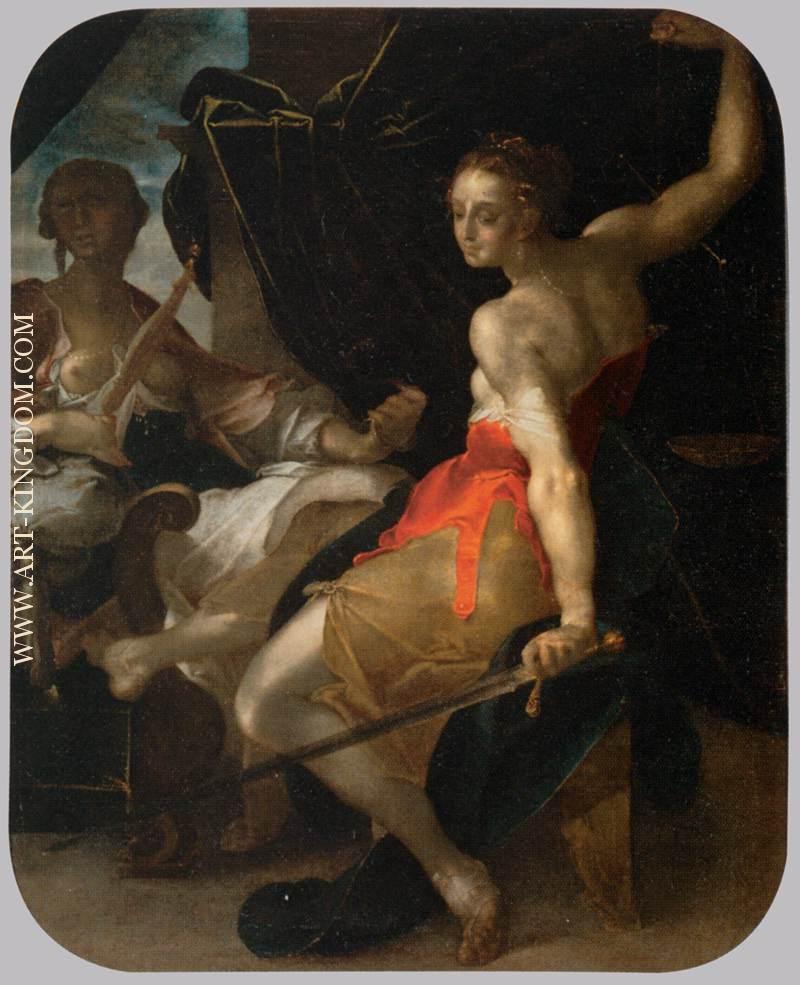 Allegory of Justice and Prudence