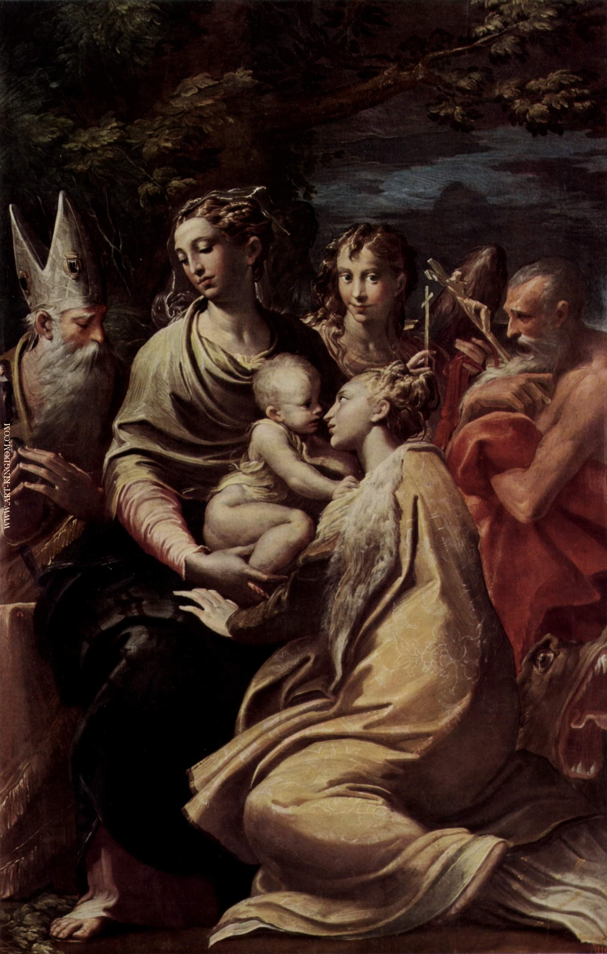 Madonna with St Magaretha St Peter St Jerome and St Michael