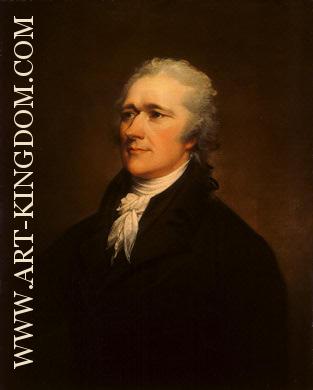 Portrait of Alexander Hamilton 