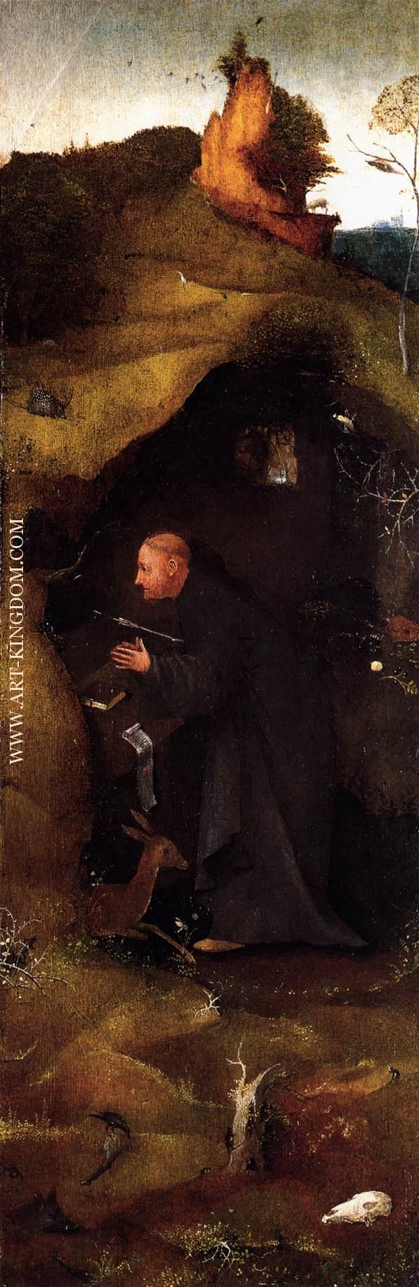 Hermit Saints Triptych right panel 