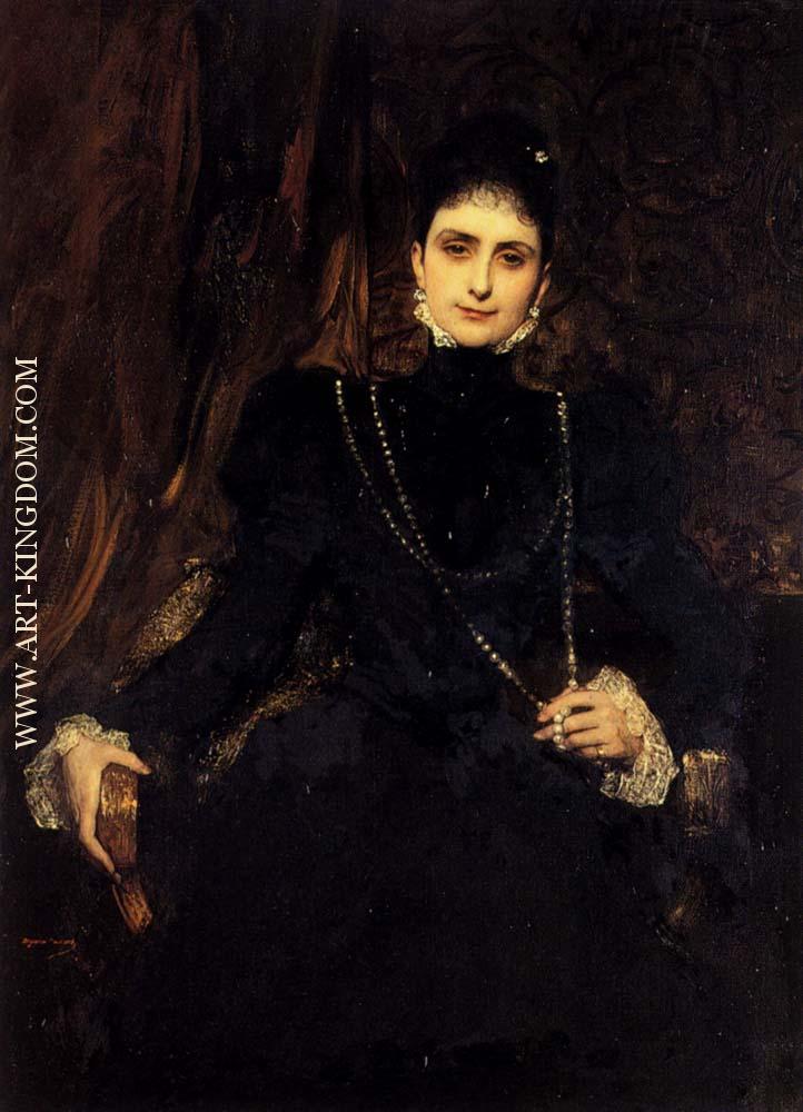 Portrait Of Mme M S Derviz