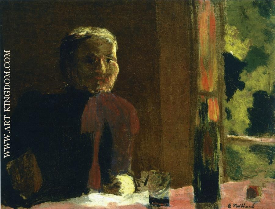 Madame Vuillard at Table