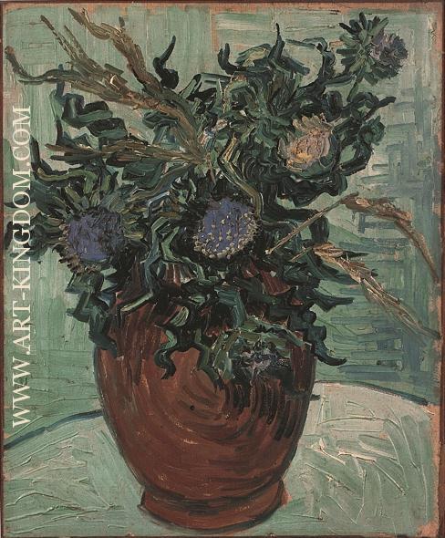 Vase et fleurs 1 1890