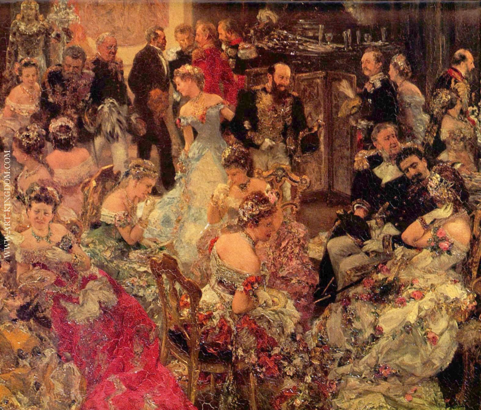 The dance hall Detail