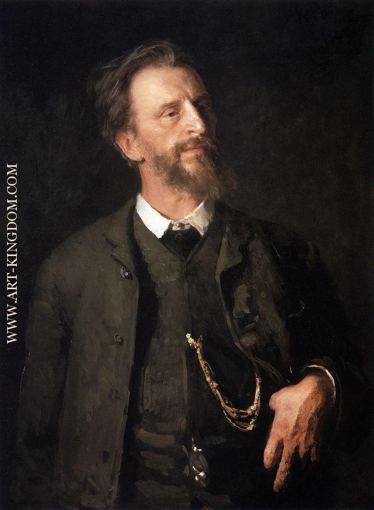 Portrait of painter Grigory Grigoryevich Myasoyedov 