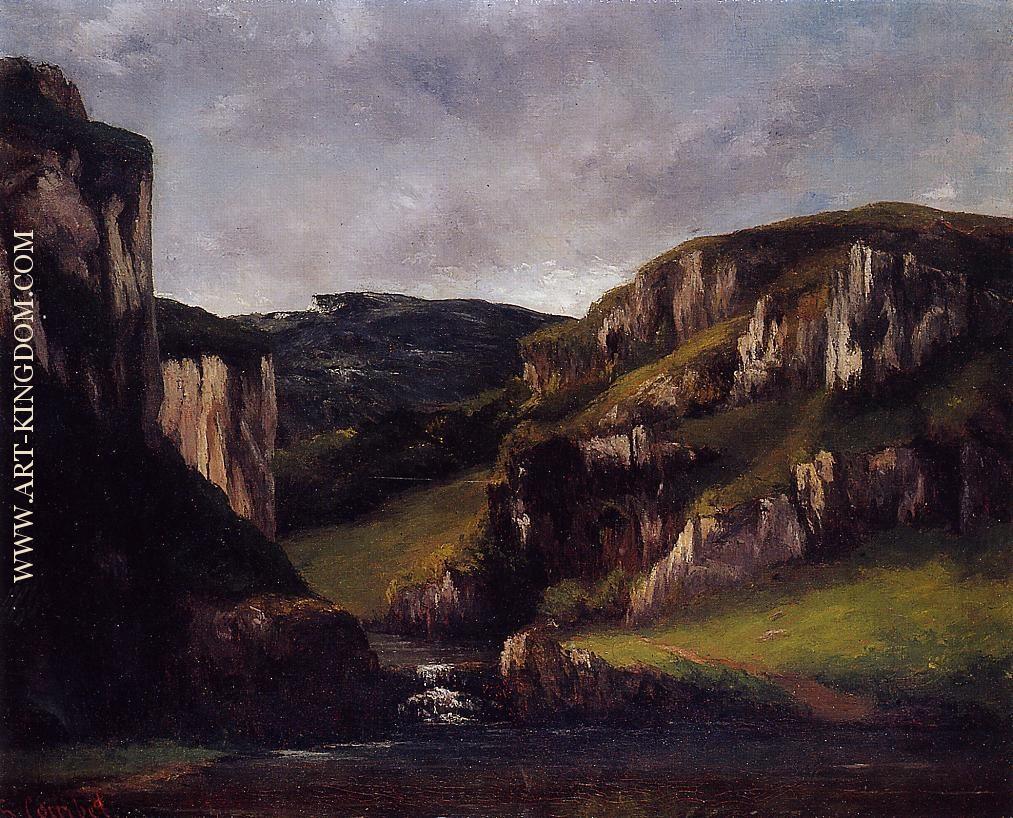 Cliffs near Ornans