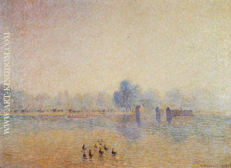 The Serpentine, Hyde Park, Fog Effect