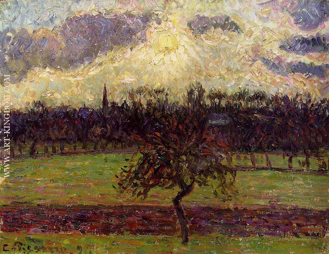 The Fields of Eragny, the Apple Tree