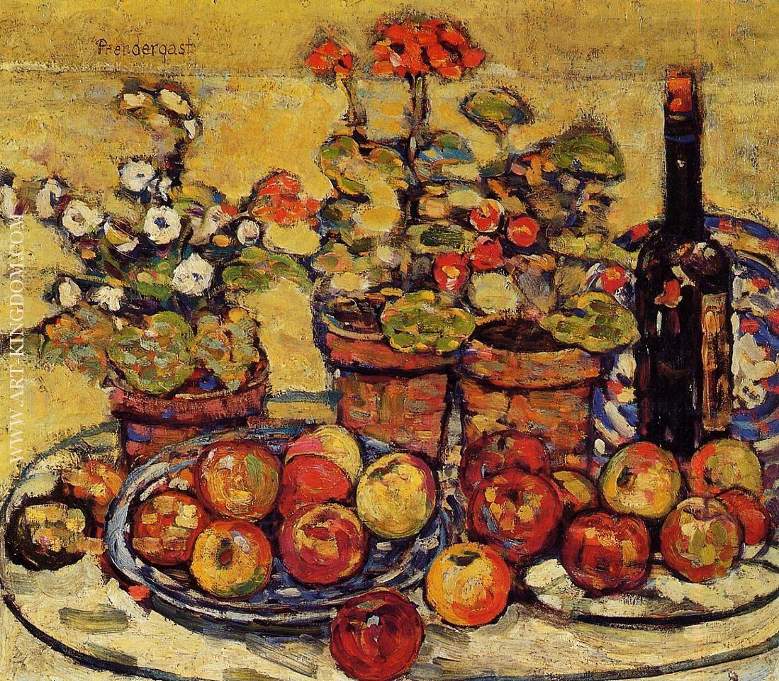 Still Life  Fruit and Flowers