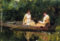 Woman in a Rowboat