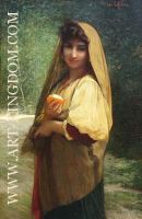 Woman with an Orange