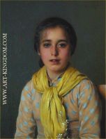 Girl with Yellow Shawl