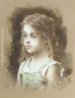 Young Girl in a Green Tunic