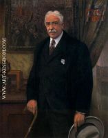 Retrato de Niceto Alcal Zamora presidente de la II 