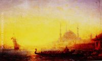 Constantinople Au Soleil Couchant