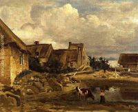 A Farmyard near Fontainebleau