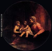 Madonna with Child and St John