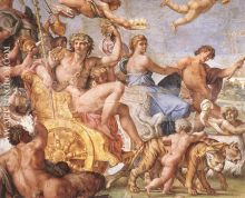 Triumph of Bacchus and Ariadne detail 