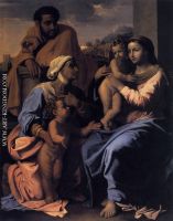 The Holy Family with St Elizabeth and John the Baptist