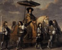 Chancellor S guier at the Entry of Louis XIV into Paris in 1660