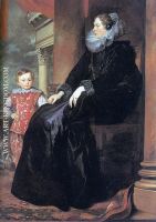 Genoese Noblewoman with her Son
