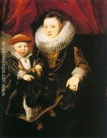 Young Woman with a Child