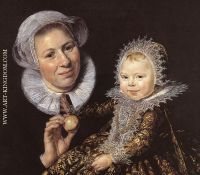 Catharina Hooft with her Nurse detail 1 