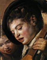 Two Boys Singing detail 