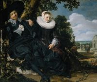 Marriage Portrait of Isaac Massa en Beatrix van der Laen