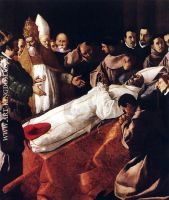 The lying in state of St Bonaventura