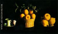 Still Life with lemons oranges and roses