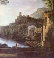 Landscape with the nymph Egeria and King Numa