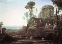 Apollo and the Muses on Mount Helion Parnassus 