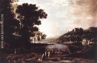 Landscape with Merchants