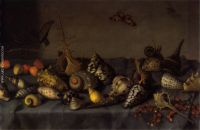 Still life with shells detail 