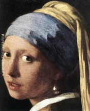 Girl with a Pearl Earring detail 