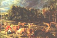 Landscape with Cows