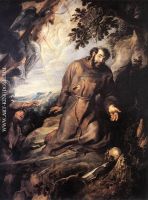 St Francis of Assisi Receiving the Stigmata