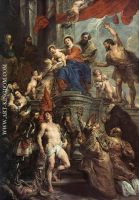 Madonna Enthroned with Child and Saints