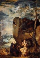 St Anthony Abbot and St Paul the Hermit